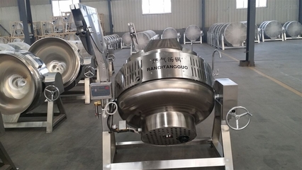 供應高效節能燃燒機夾層鍋，自動點火溫度可控，助力食品工業升級